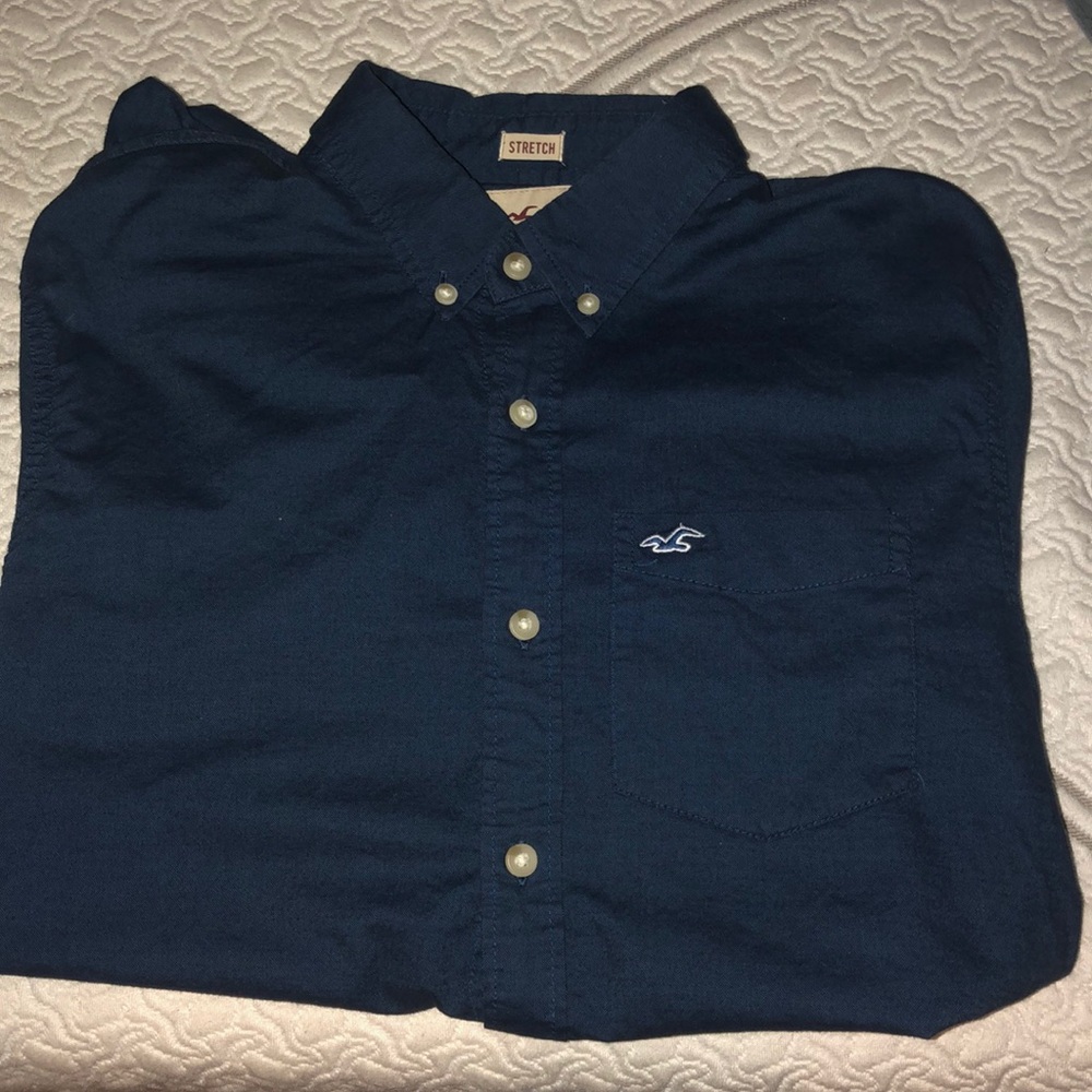 Selling Hollister Button up size L Stretch